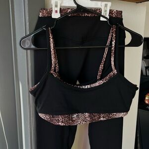 Liasion the Label Black & Leopard Set